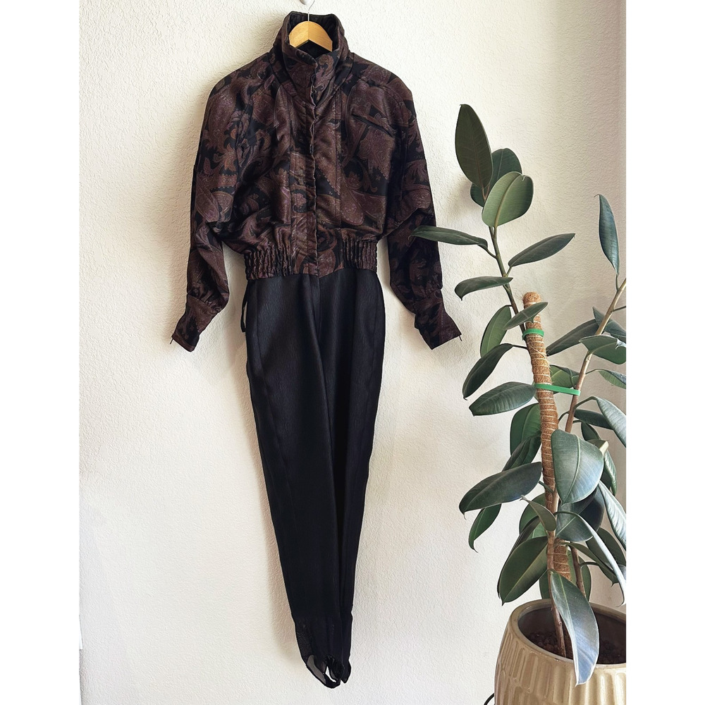 Bogner Brown and Black Ski Jacket